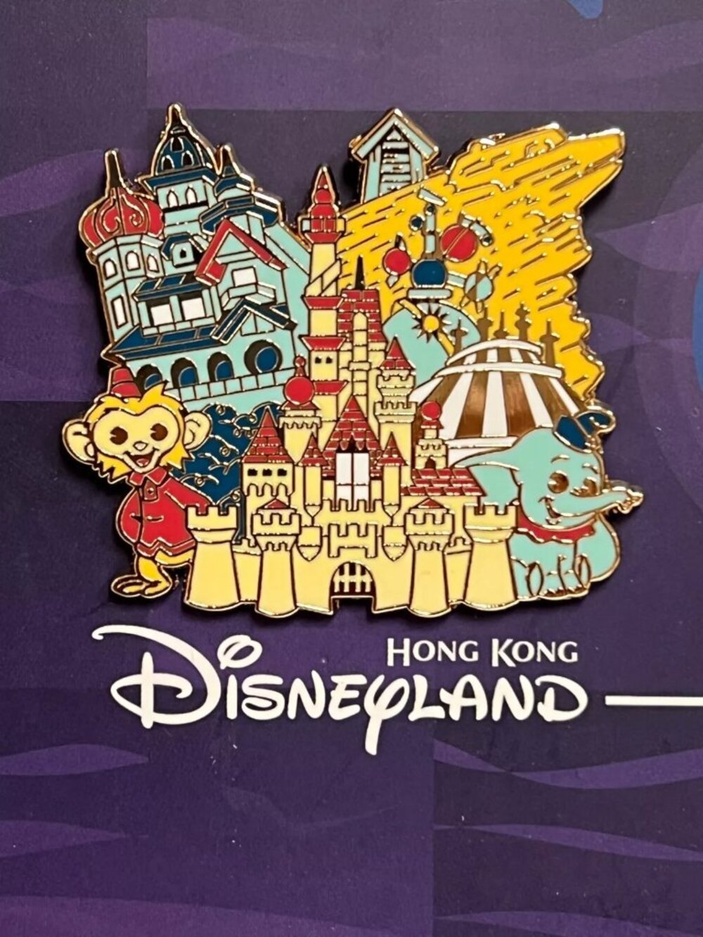 Hong Kong Disneyland Resort Disney D23 Parks Around The World Pin D23 Gold Club